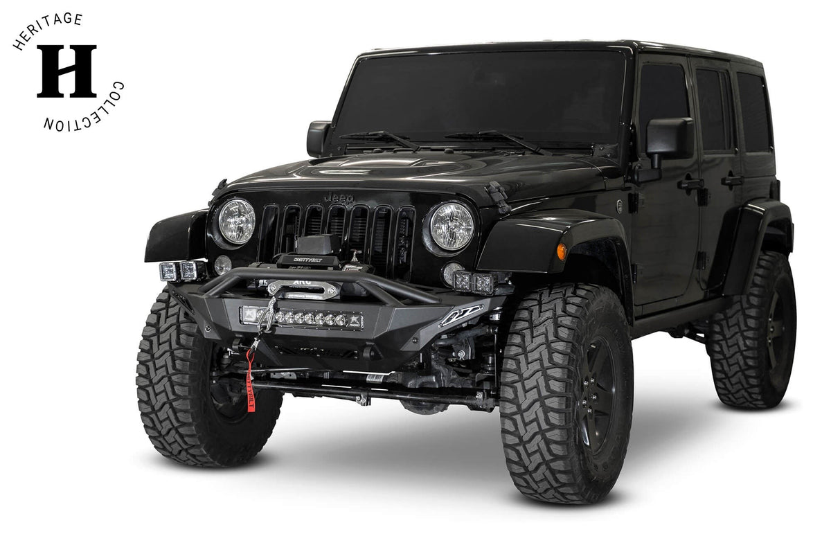 2007-2018 Jeep Wrangler JK Stealth Fighter Front Bumper Addictive Desert Designs