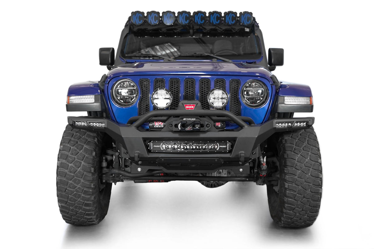 2018-2025 Jeep JL JLU JT Wrangler, Gladiator Phantom Front Bumper Addictive Desert Designs