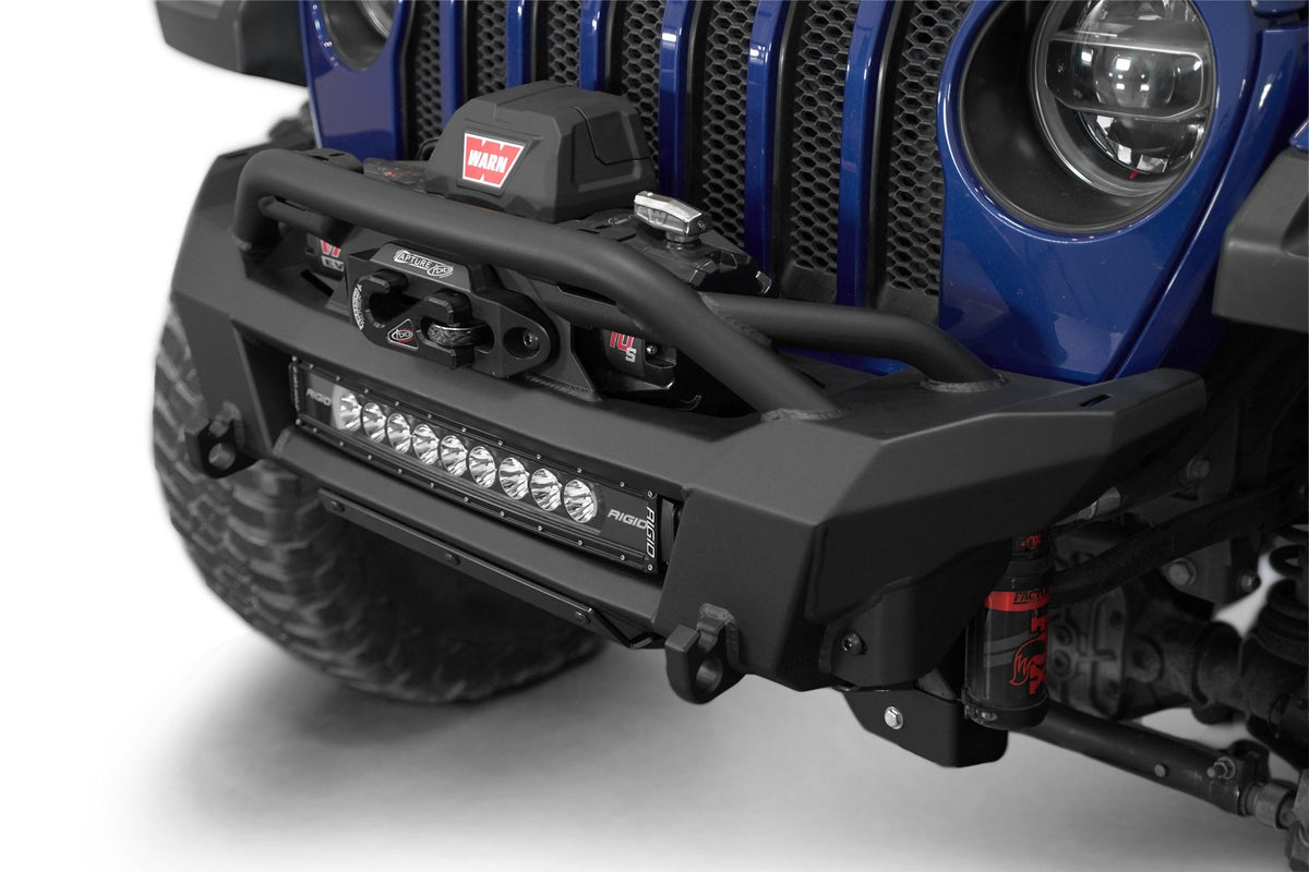 2018-2025 Jeep JL JLU JT Wrangler, Gladiator Phantom Stubby Front Bumper Addictive Desert Designs