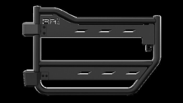 2021-2026 Ford Bronco Front Tube Doors With Webbing, Pair Body Armor 4X4