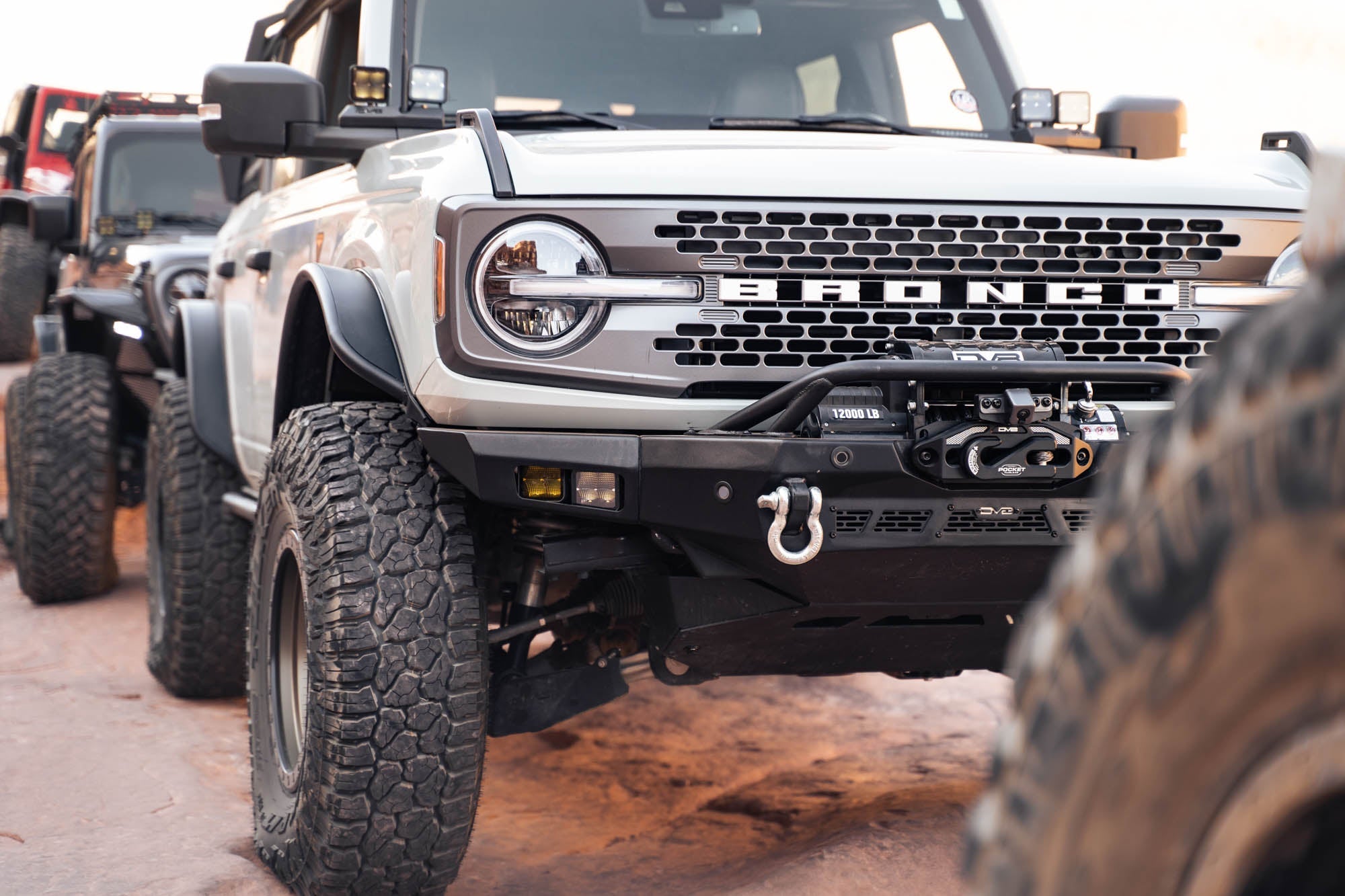 2021 2025 Ford Bronco Spec Series Front Bumper DV8 Offroad