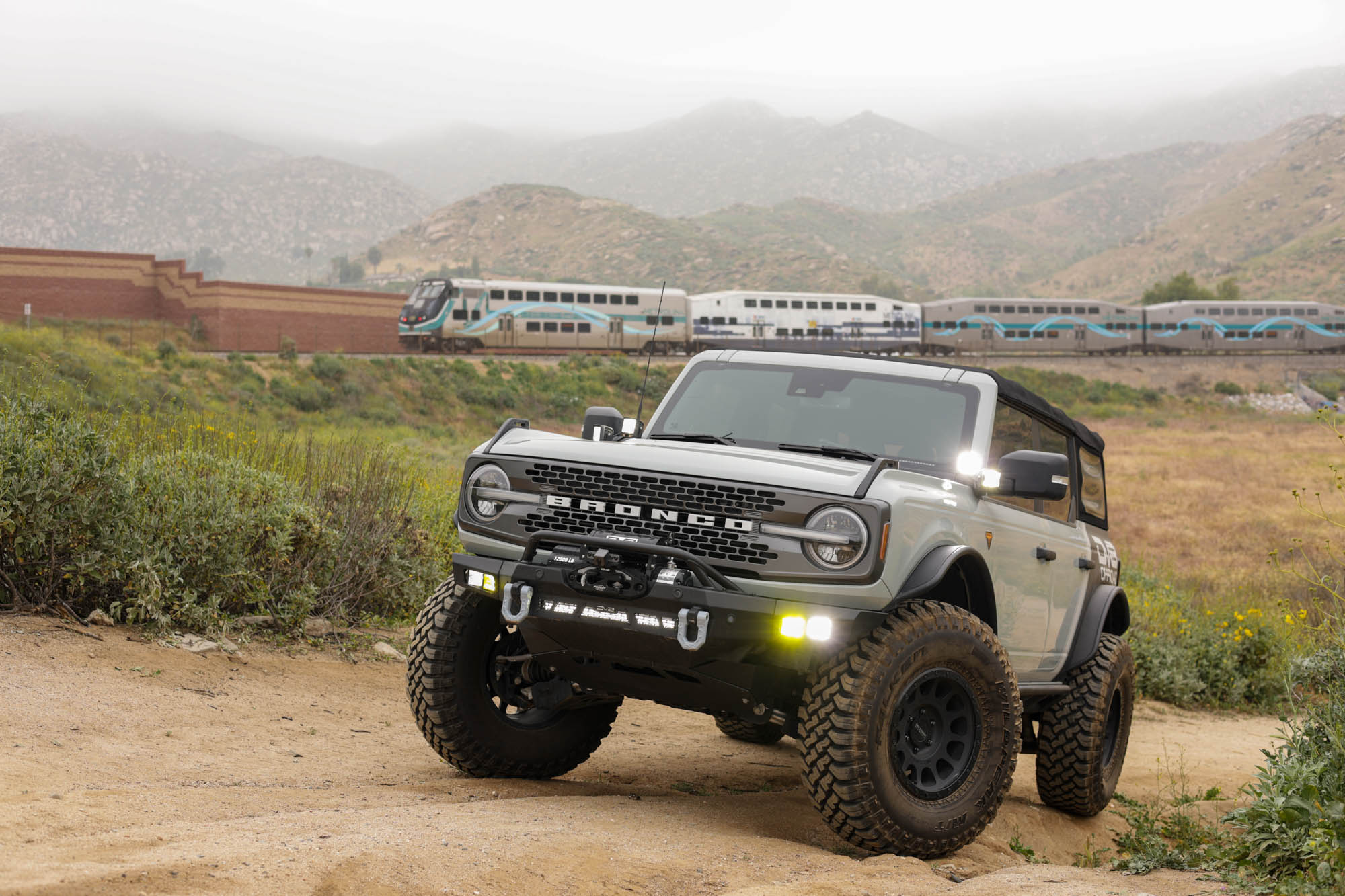 2021 2025 Ford Bronco Spec Series Front Bumper DV8 Offroad