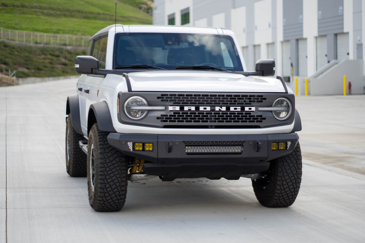 2021 2025 Ford Bronco Oe Plus Series Front Bumper V2 DV8 Offroad
