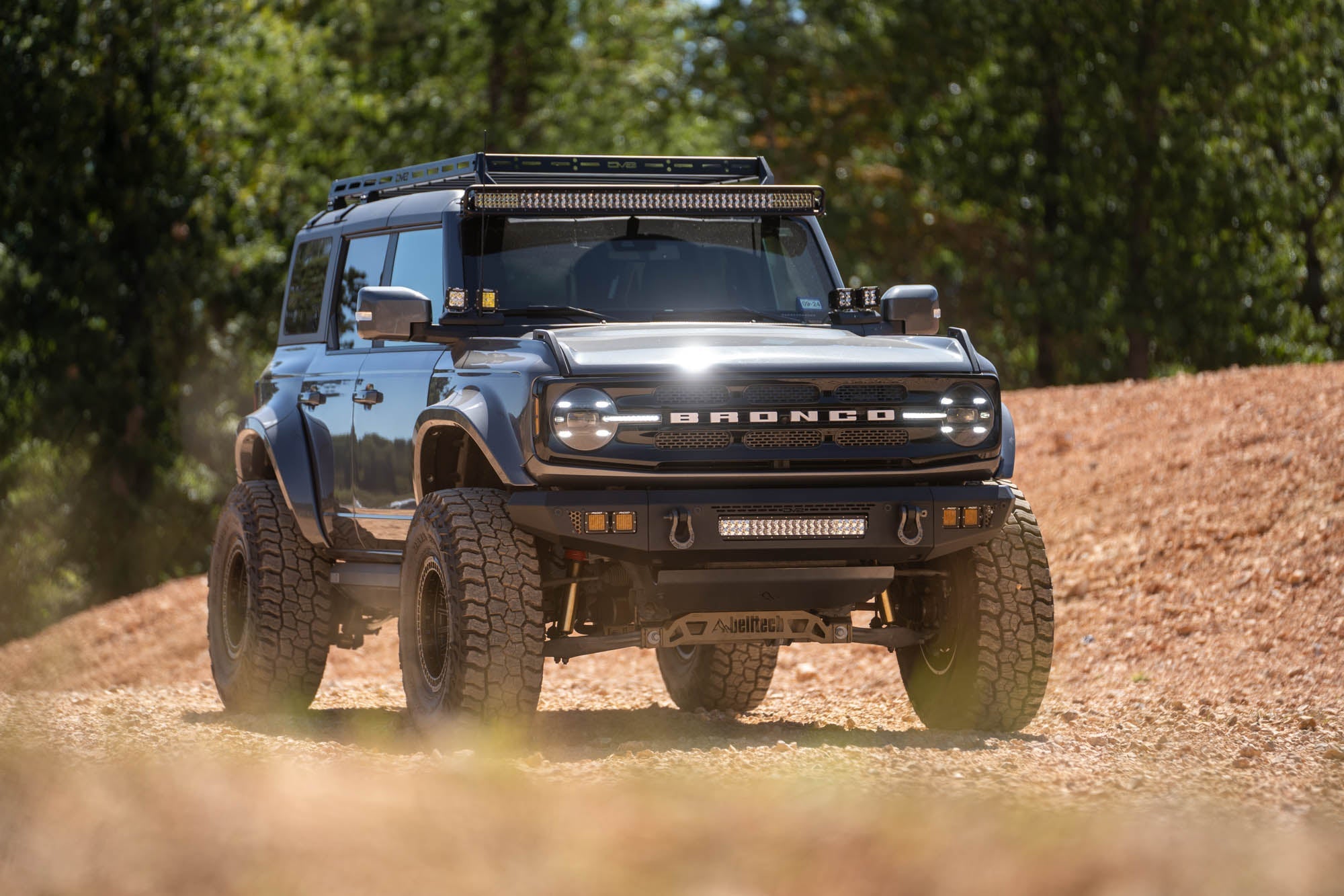 2021 2025 Ford Bronco Oe Plus Series Front Bumper V2 DV8 Offroad