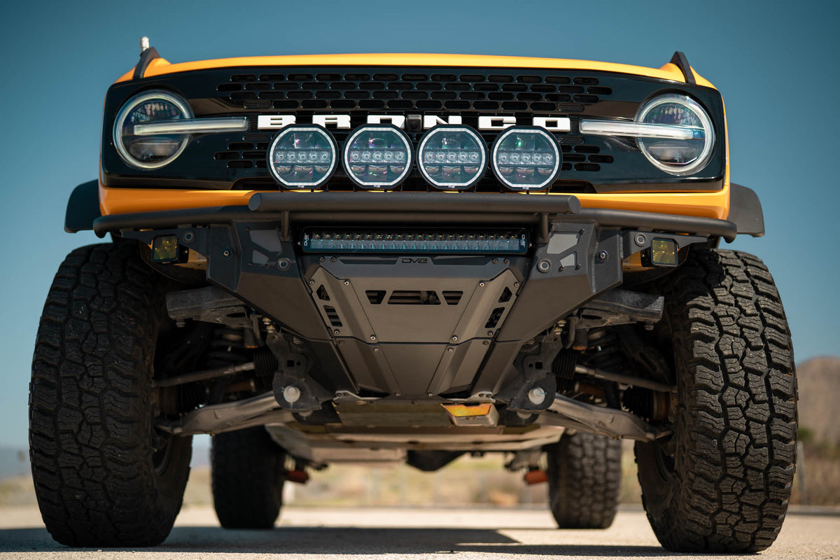 2021 2025 Ford Bronco Tube Series Front Bumper DV8 Offroad