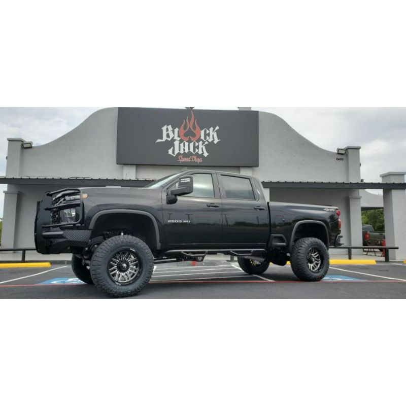 Ranch Hand Legend Series Front Bumper W/ Grille Guard Fits Select 20-23 Chevrolet Silverado 2500 HD/3500 HD Model FBC201BLR