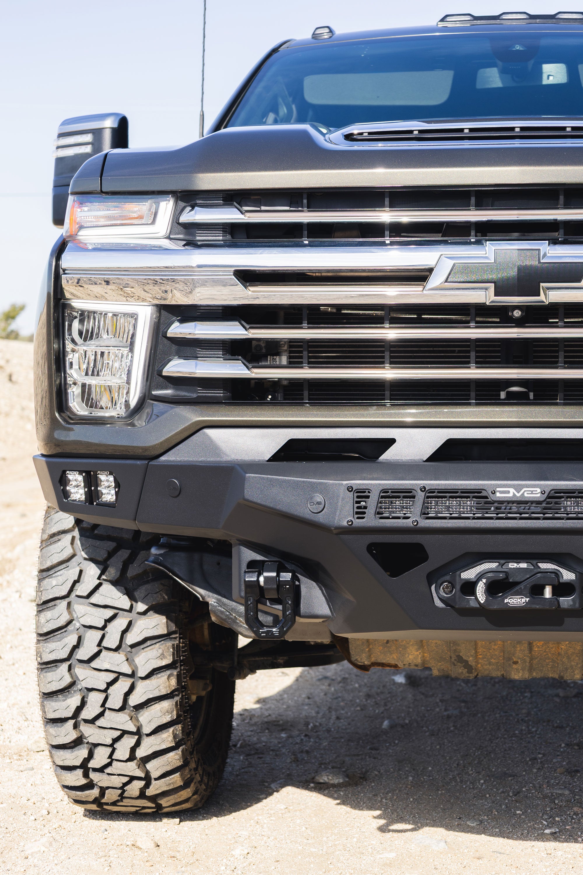 2020 2023 Chevy Silverado 2500/3500 Spec Series Front Bumper DV8 Offroad