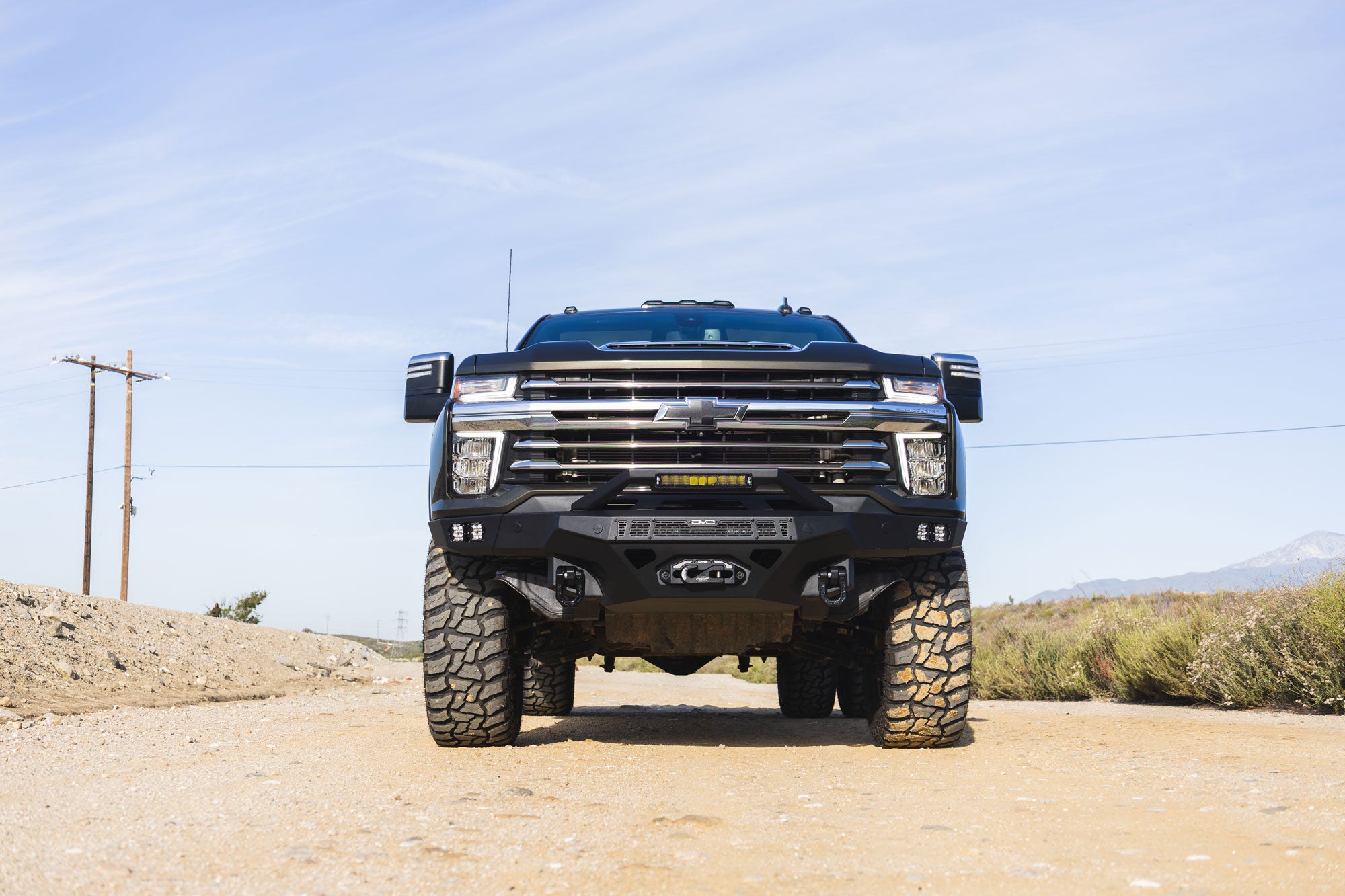 2020 2023 Chevy Silverado 2500/3500 Spec Series Front Bumper DV8 Offroad