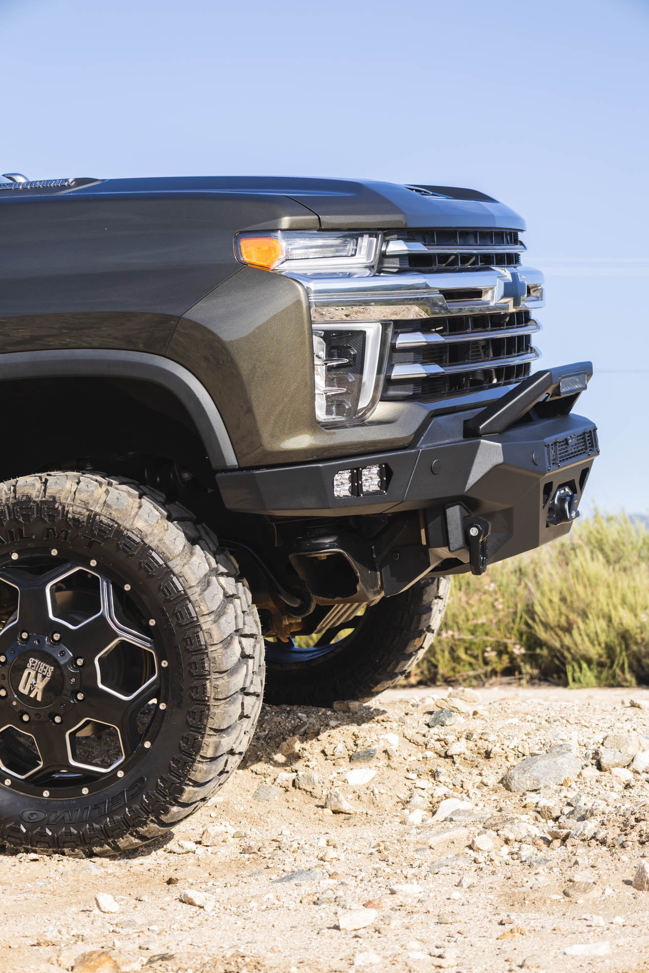 2020 2023 Chevy Silverado 2500/3500 Spec Series Front Bumper DV8 Offroad