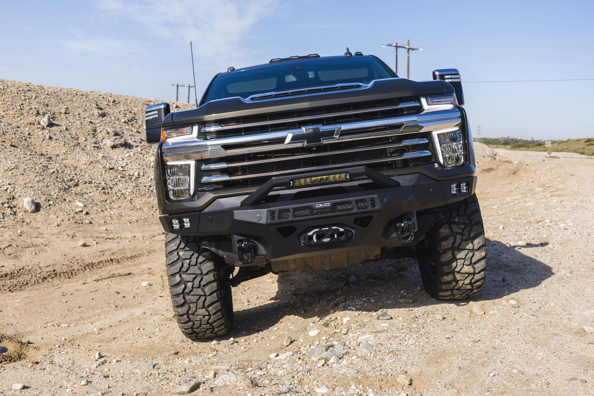 2020 2023 Chevy Silverado 2500/3500 Spec Series Front Bumper DV8 Offroad
