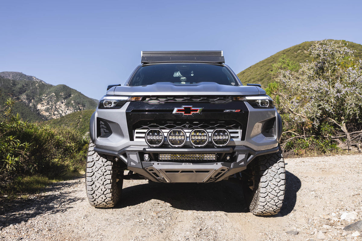 2023 2026 Chevy Colorado ZR2 Tube Front Bumper DV8 Offroad