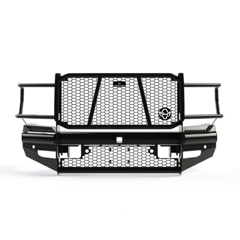 Ranch Hand Legend Series Front Bumper W/ Grille Guard Fits Select 19-23 Ram 2500/3500 Model FBD191BLR