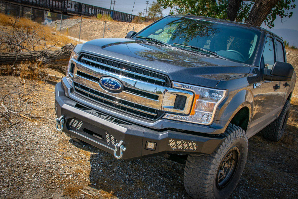 2018 2020 Ford F 150 Steel Front Bumper DV8 Offroad