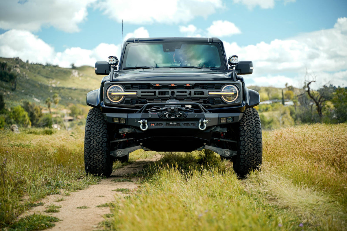 2022 2024 Ford Bronco Spec Series Winch Front Bumper DV8 Offroad