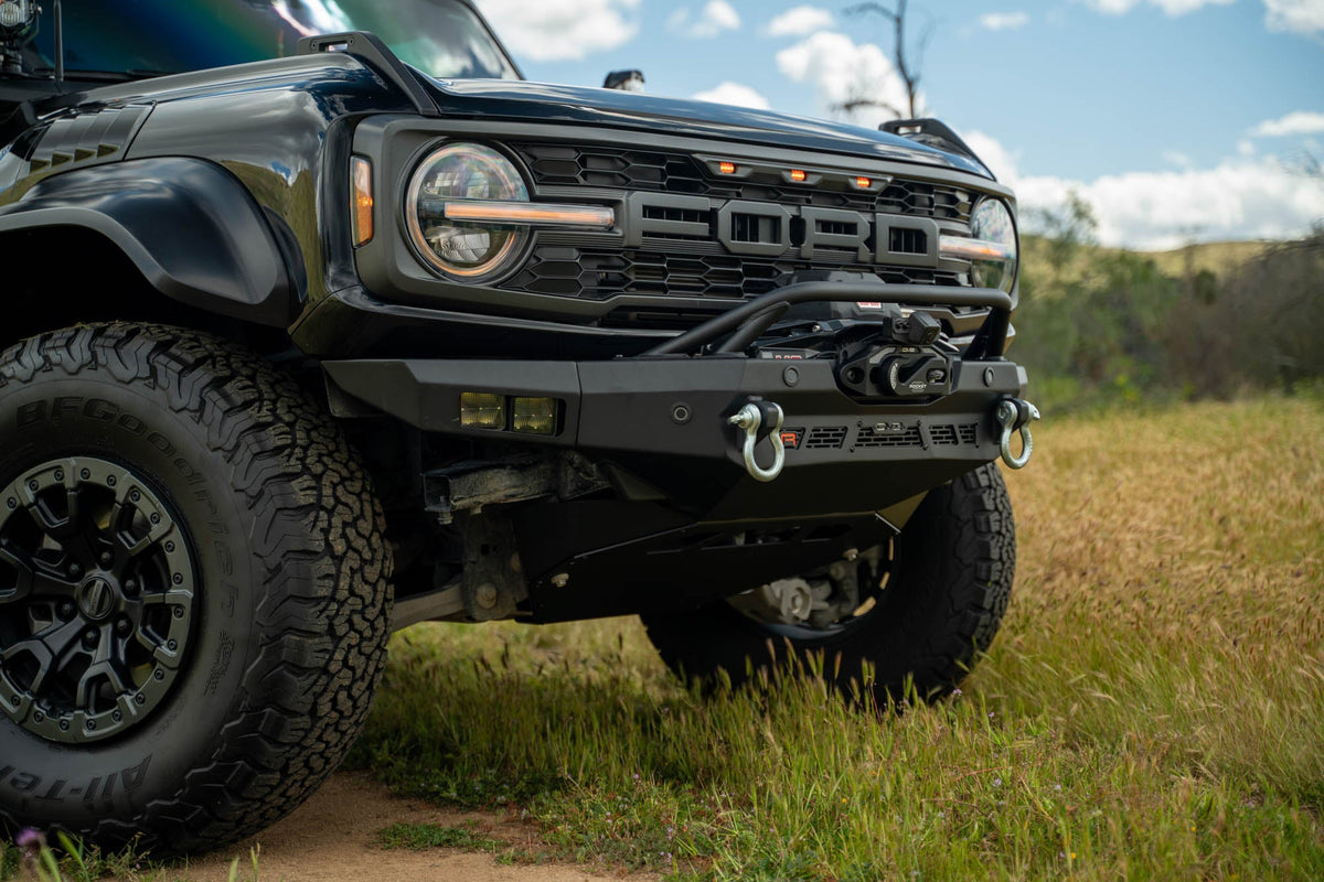 2022 2024 Ford Bronco Spec Series Winch Front Bumper DV8 Offroad