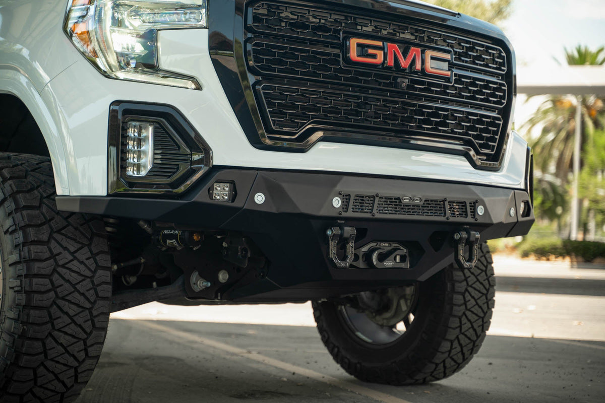 2019 2021 GMC Sierra Spec Series Front Bumper DV8 Offroad