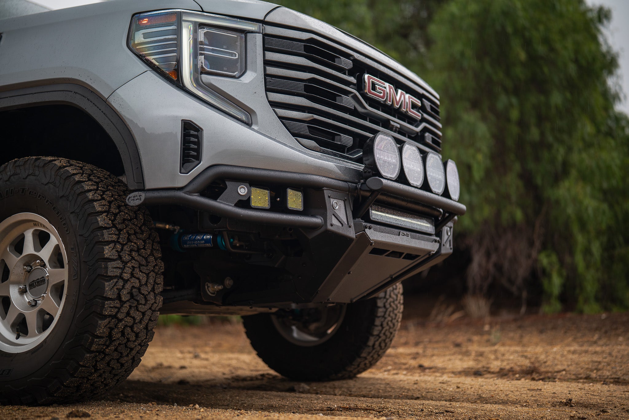 2022 2025 GMC Sierra 1500 Tube Front Bumper DV8 Offroad