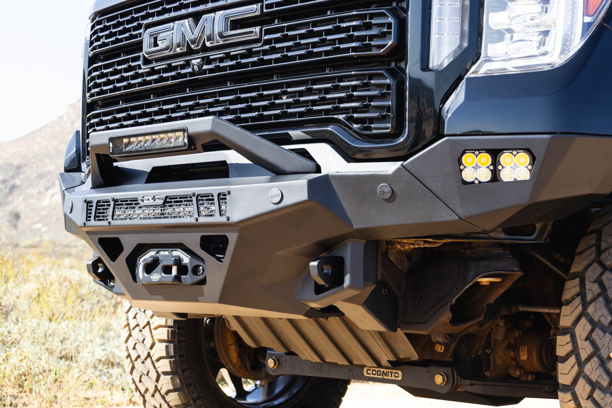 2020 2023 GMC Sierra 2500/3500 Spec Series Front Bumper DV8 Offroad