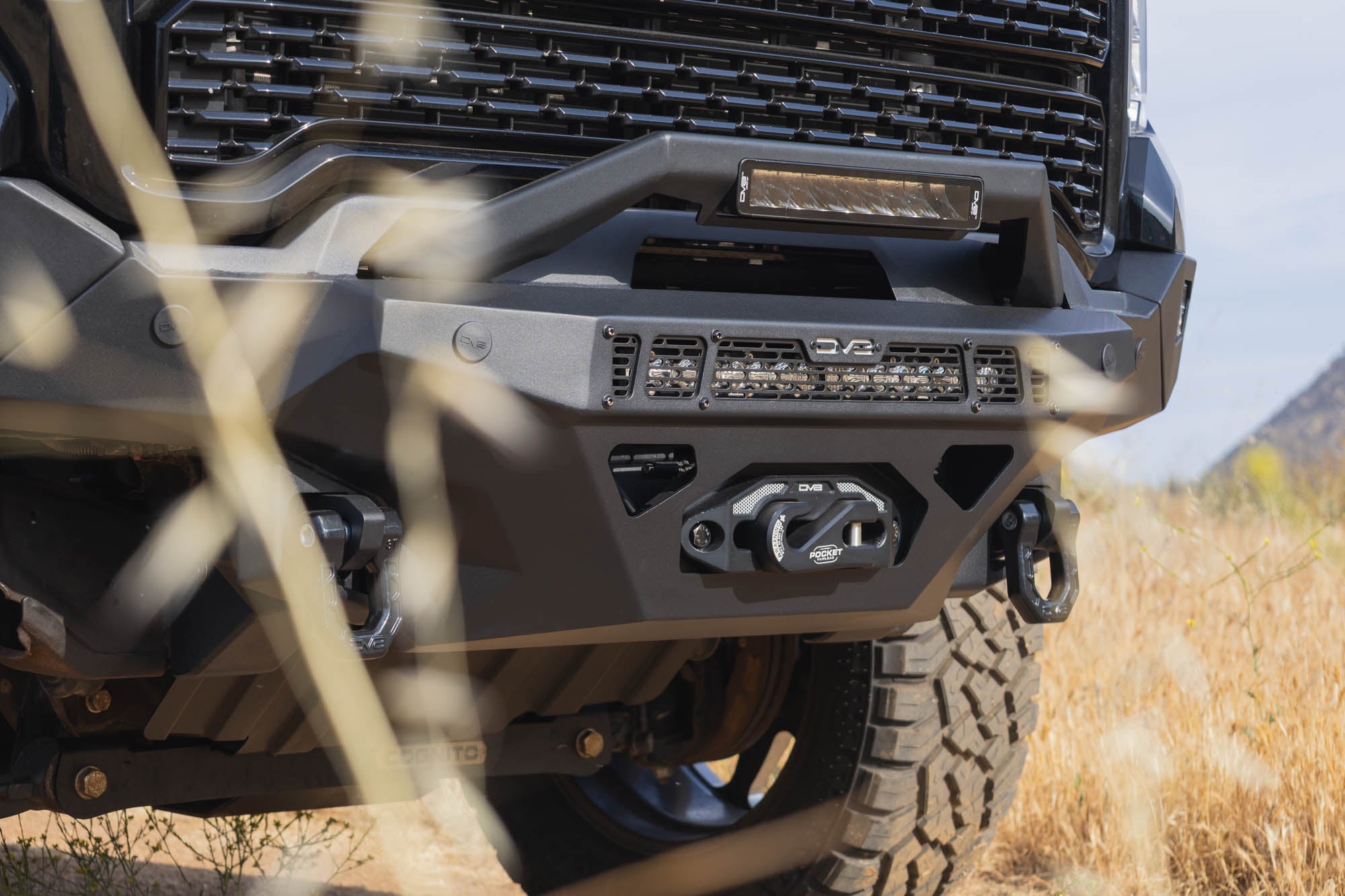 2020 2023 GMC Sierra 2500/3500 Spec Series Front Bumper DV8 Offroad