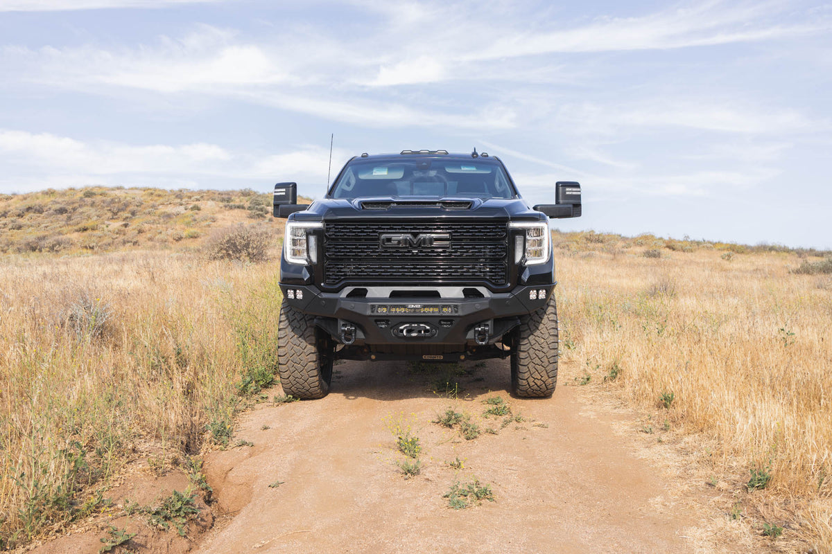 2020 2023 GMC Sierra 2500/3500 Spec Series Front Bumper DV8 Offroad