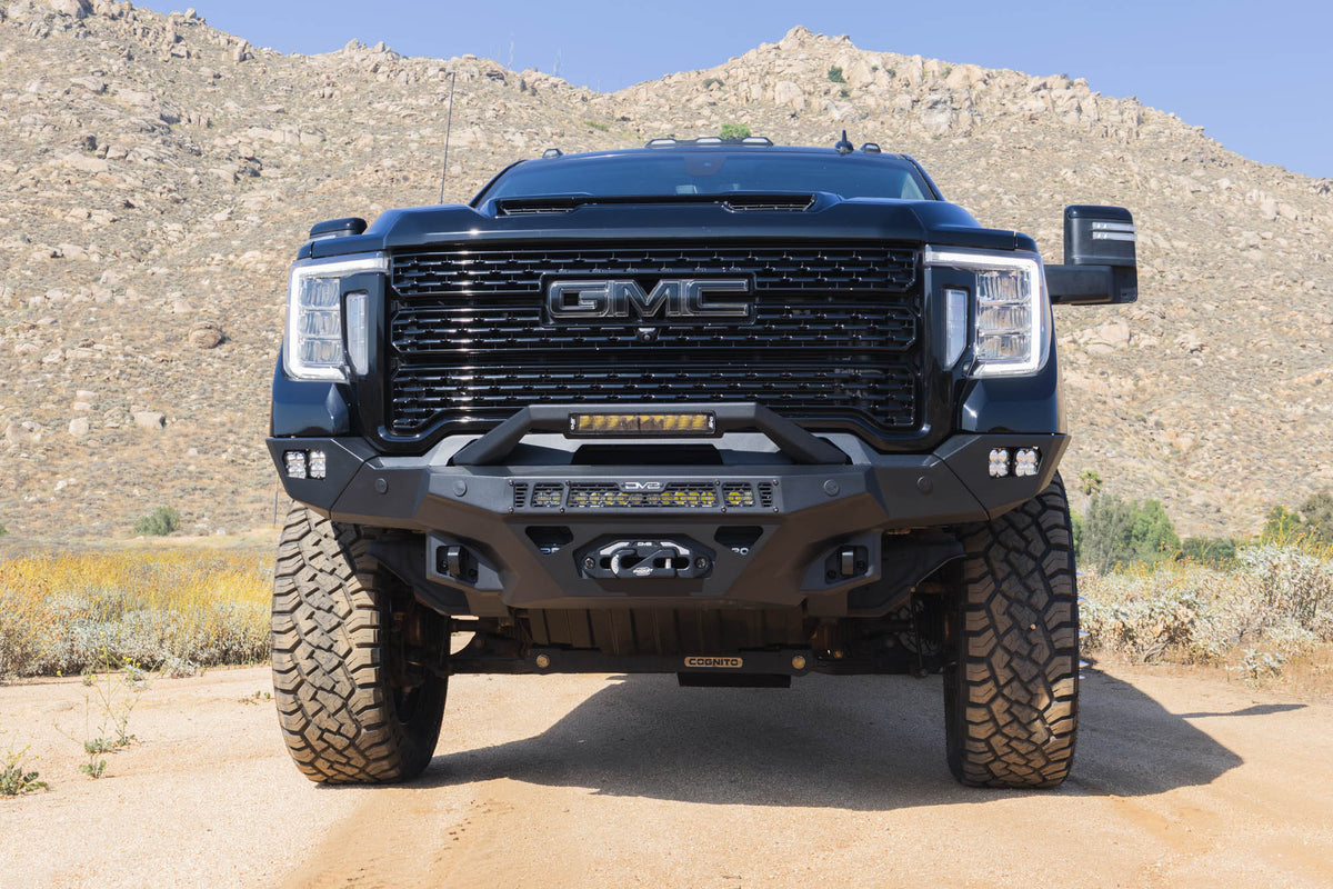 2020 2023 GMC Sierra 2500/3500 Spec Series Front Bumper DV8 Offroad