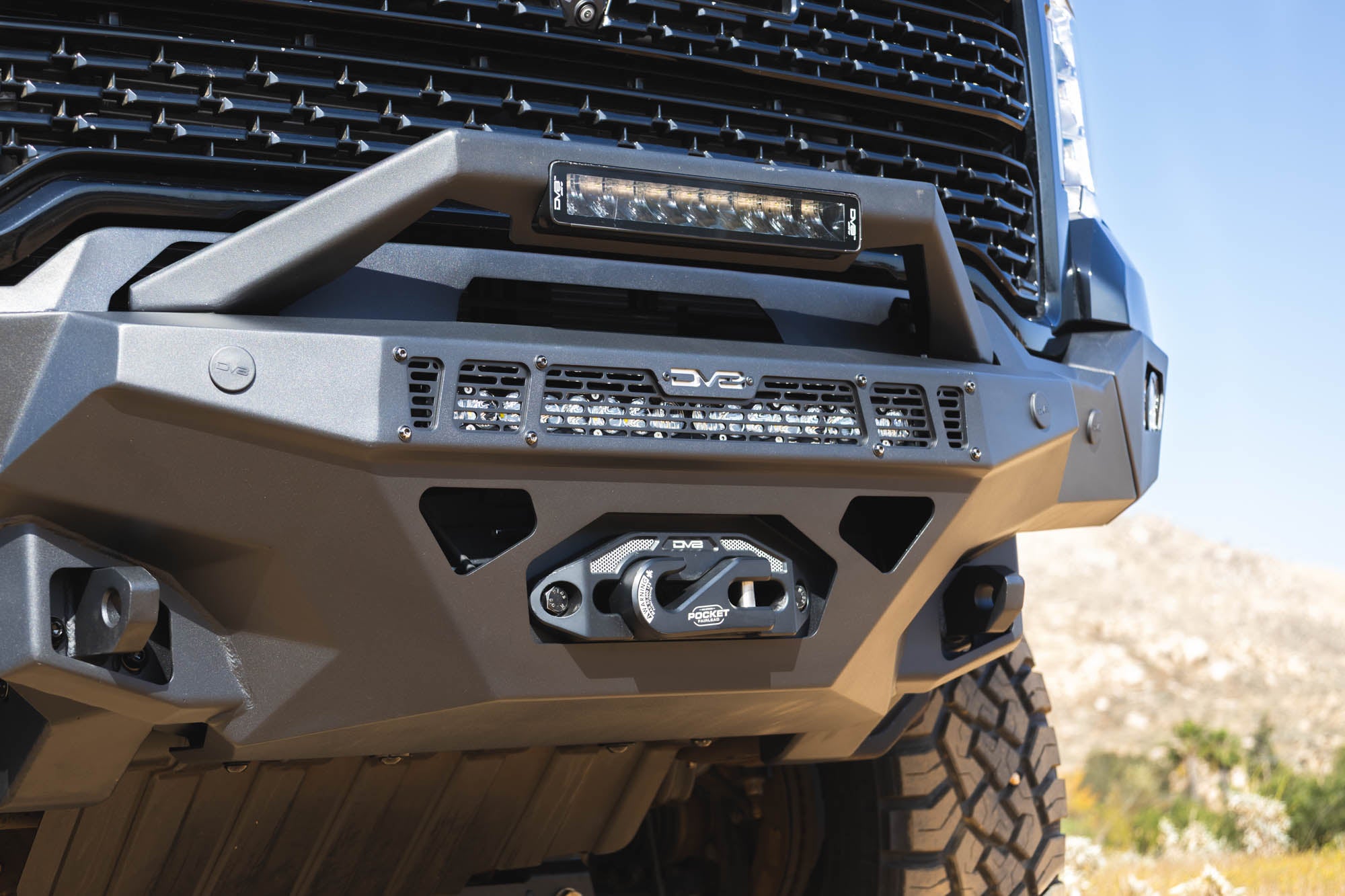 2020 2023 GMC Sierra 2500/3500 Spec Series Front Bumper DV8 Offroad