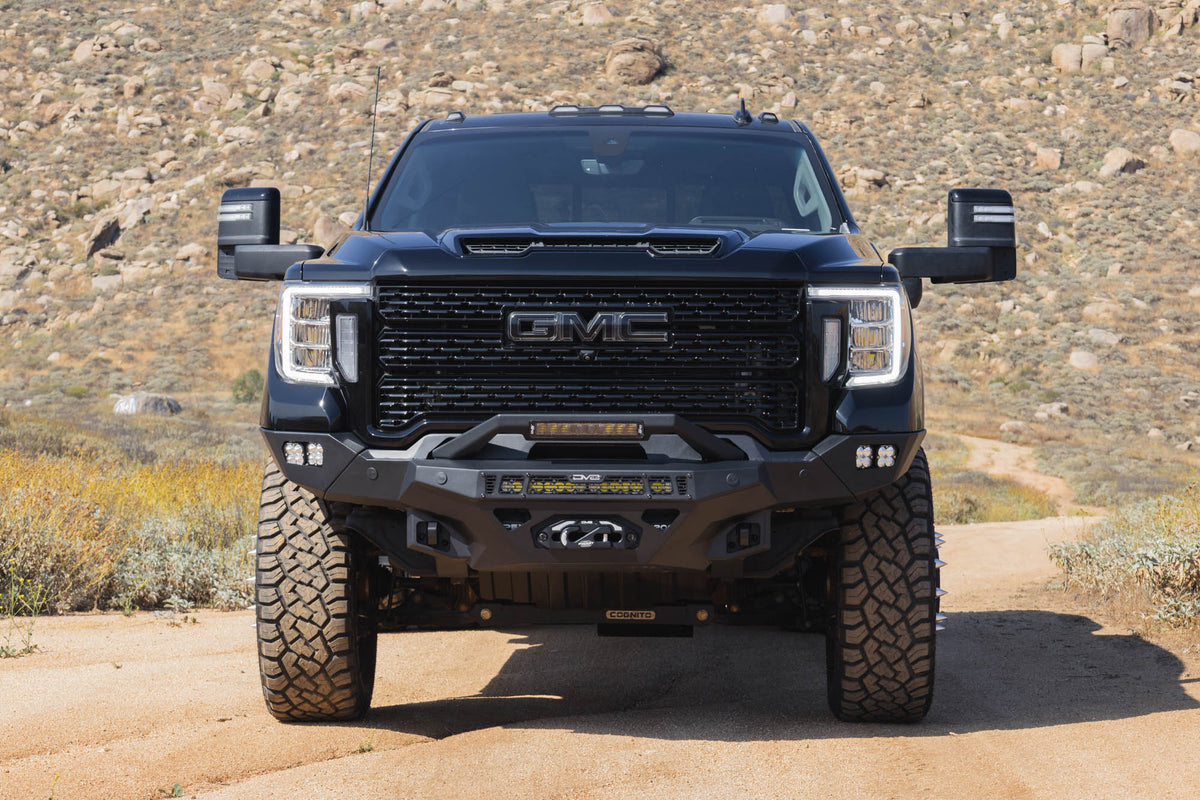 2020 2023 GMC Sierra 2500/3500 Spec Series Front Bumper DV8 Offroad