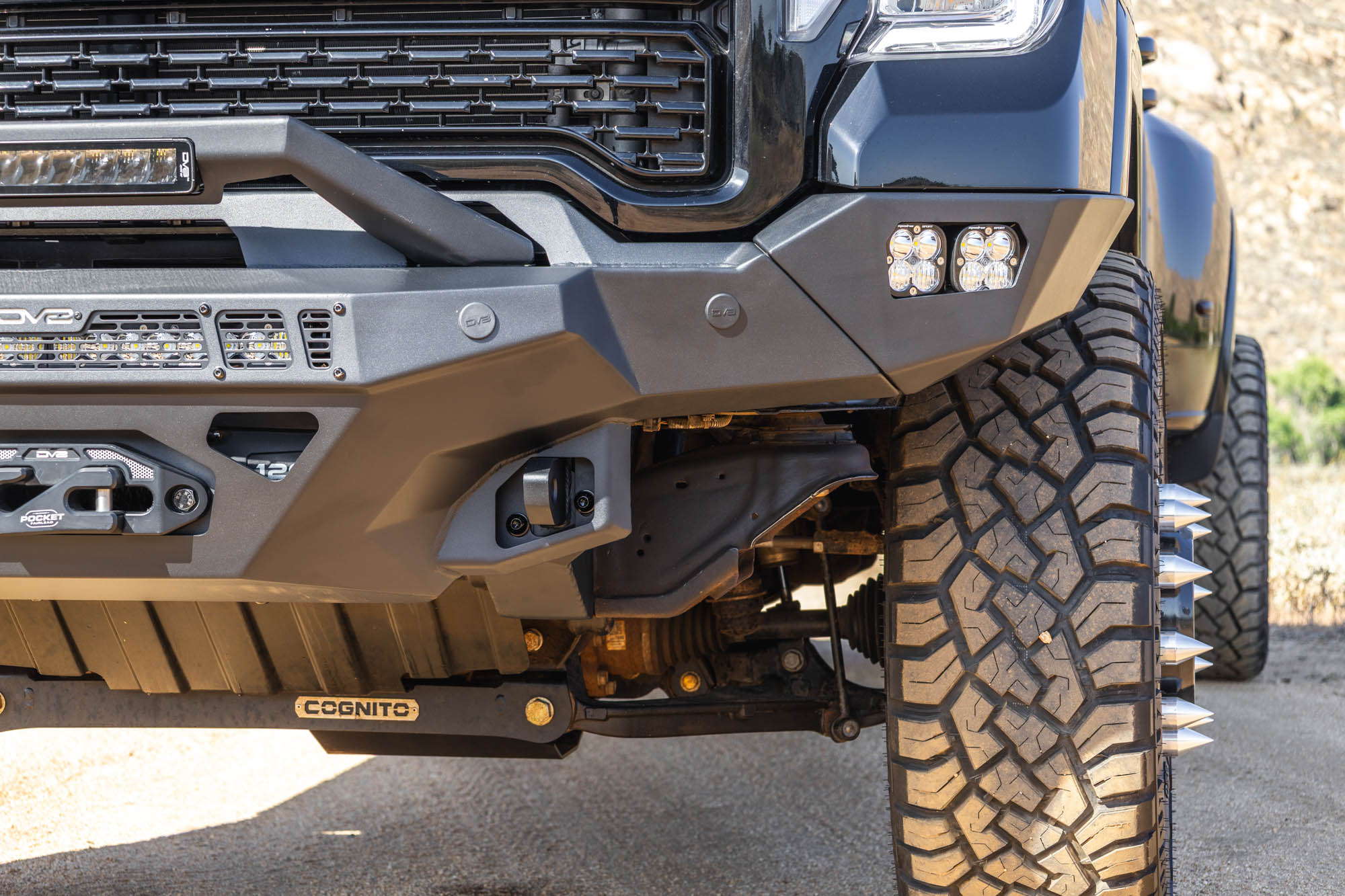 2020 2023 GMC Sierra 2500/3500 Spec Series Front Bumper DV8 Offroad