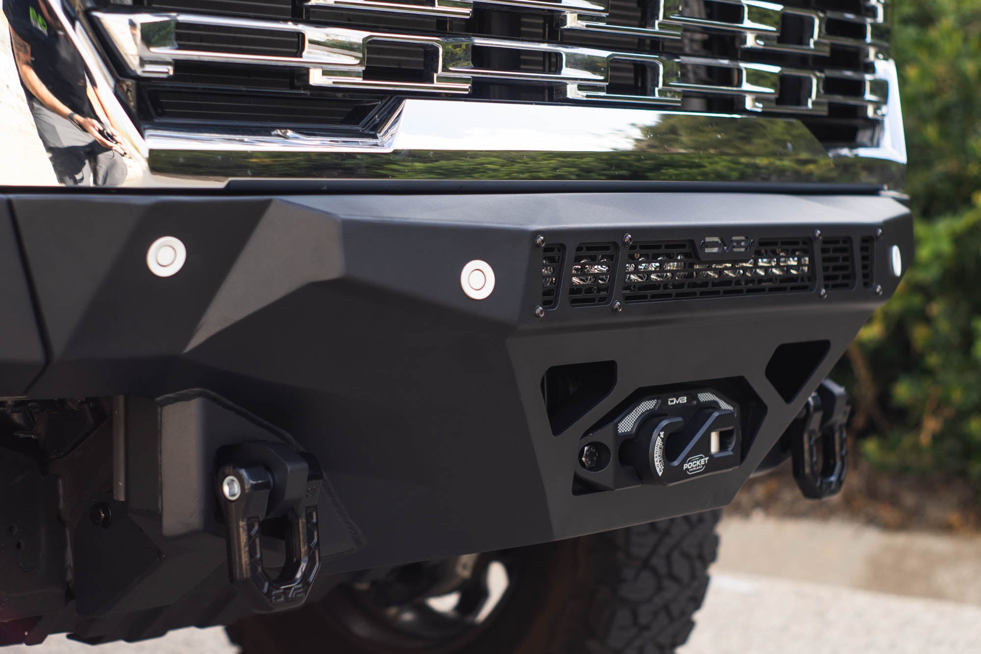 2024 2026 GMC Sierra 2500/3500 Spec Series Front Bumper DV8 Offroad