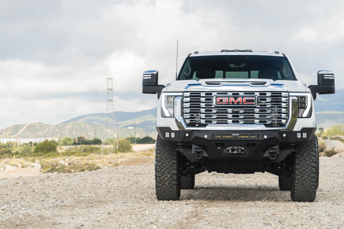 2024 2026 GMC Sierra 2500/3500 Spec Series Front Bumper DV8 Offroad