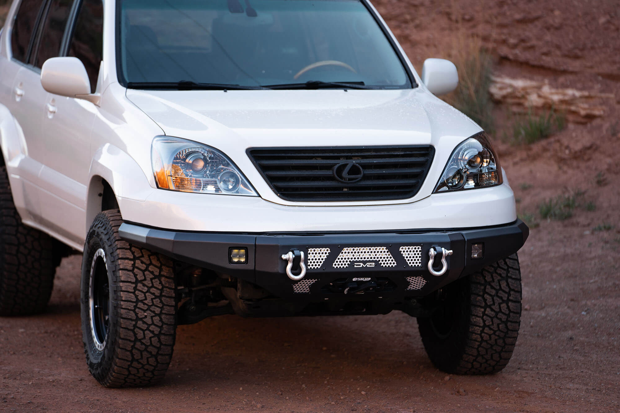 2003 2009 Lexus Gx 470 Mto Series Winch Front Bumper DV8 Offroad