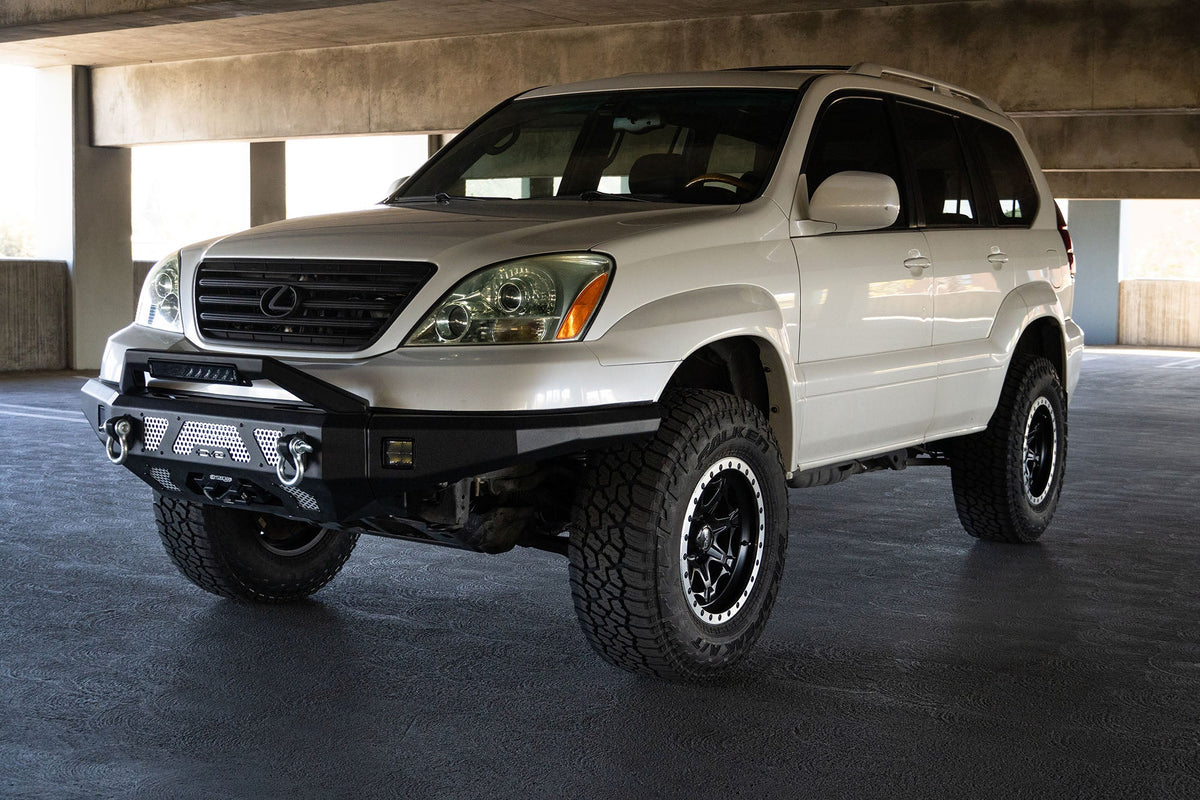 2003 2009 Lexus Gx 470 Mto Series Winch Front Bumper DV8 Offroad
