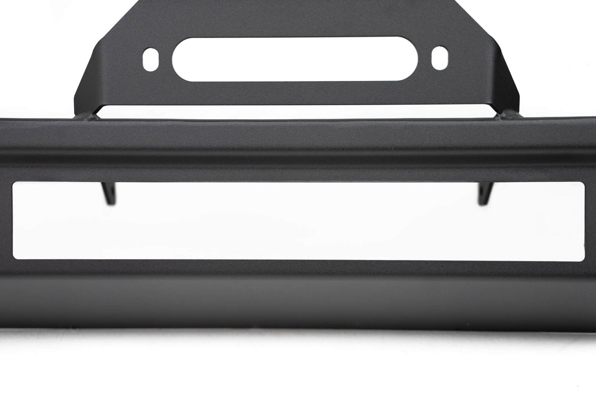 2007 2025 Jeep GladiatorJT Wrangler JK JKU JL JLU Fs 7 Mid Width Winch Front Bumper DV8 Offroad