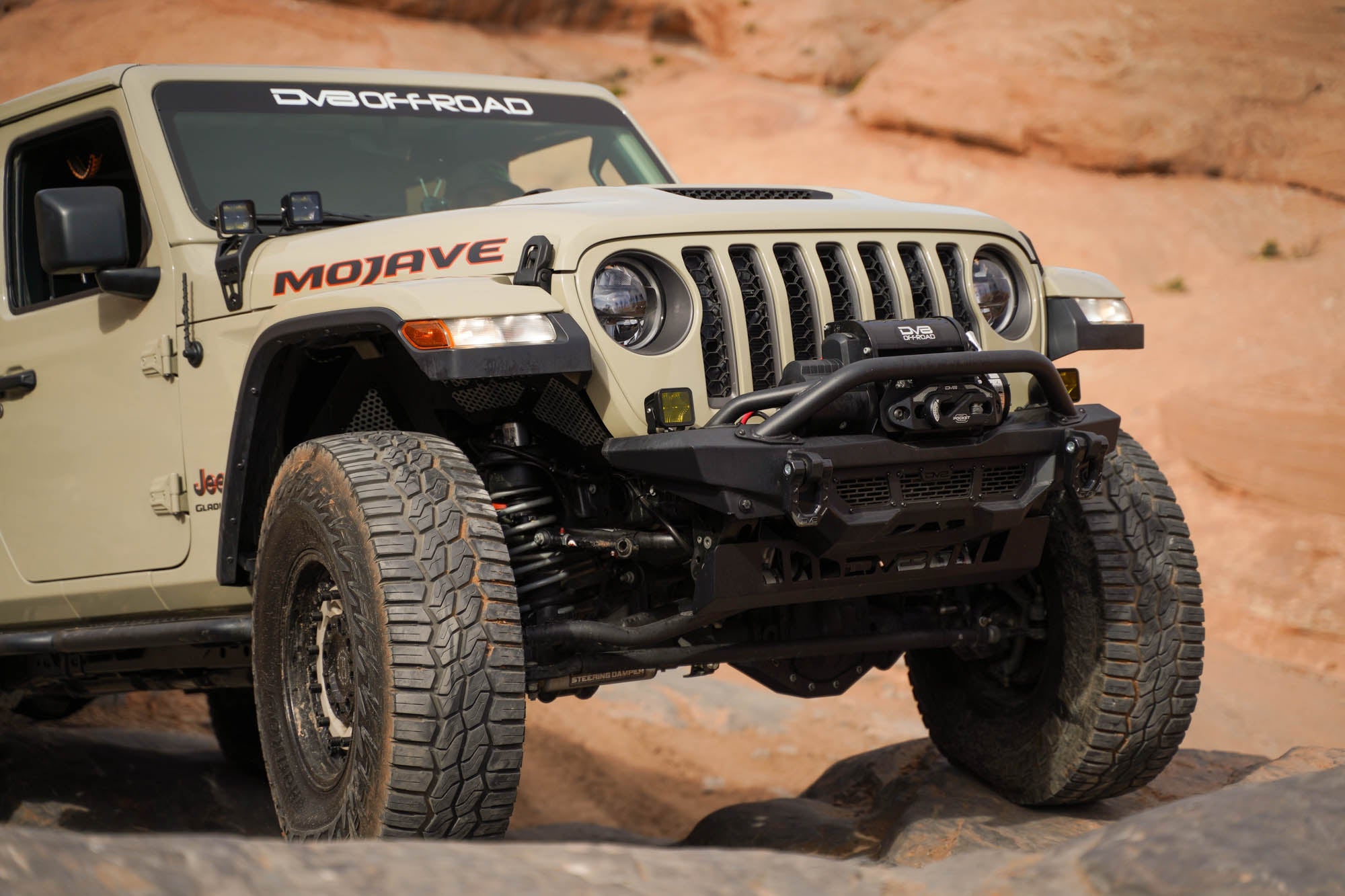 2018 2025 Jeep Gladiator Wrangler Spec Series Front Bumper DV8 Offroad