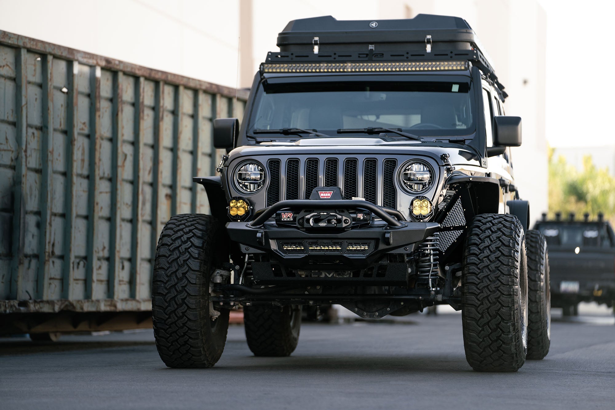 2018 2025 Jeep Gladiator Wrangler Spec Series Front Bumper DV8 Offroad