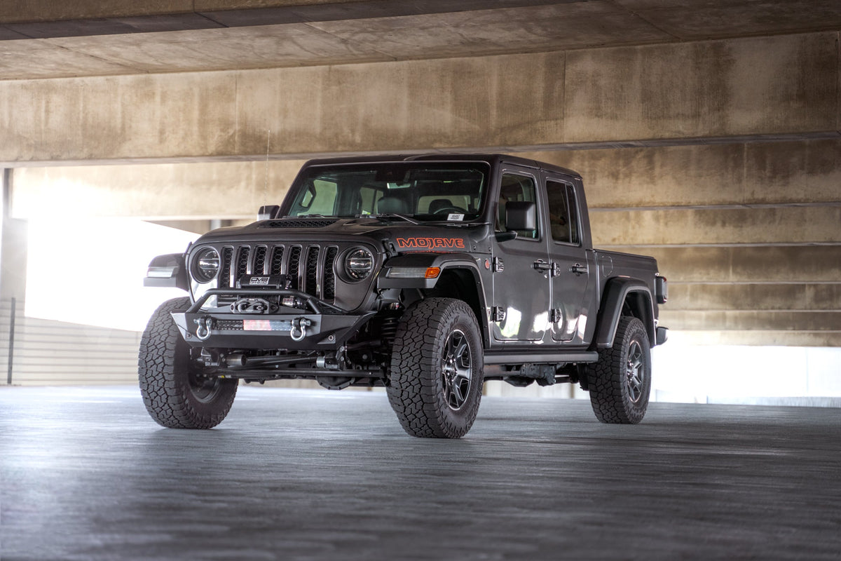 2007 2025 Jeep GladiatorJT Wrangler JK JKU JL JLU Fs 1 Series Stubby Front Bumper DV8 Offroad