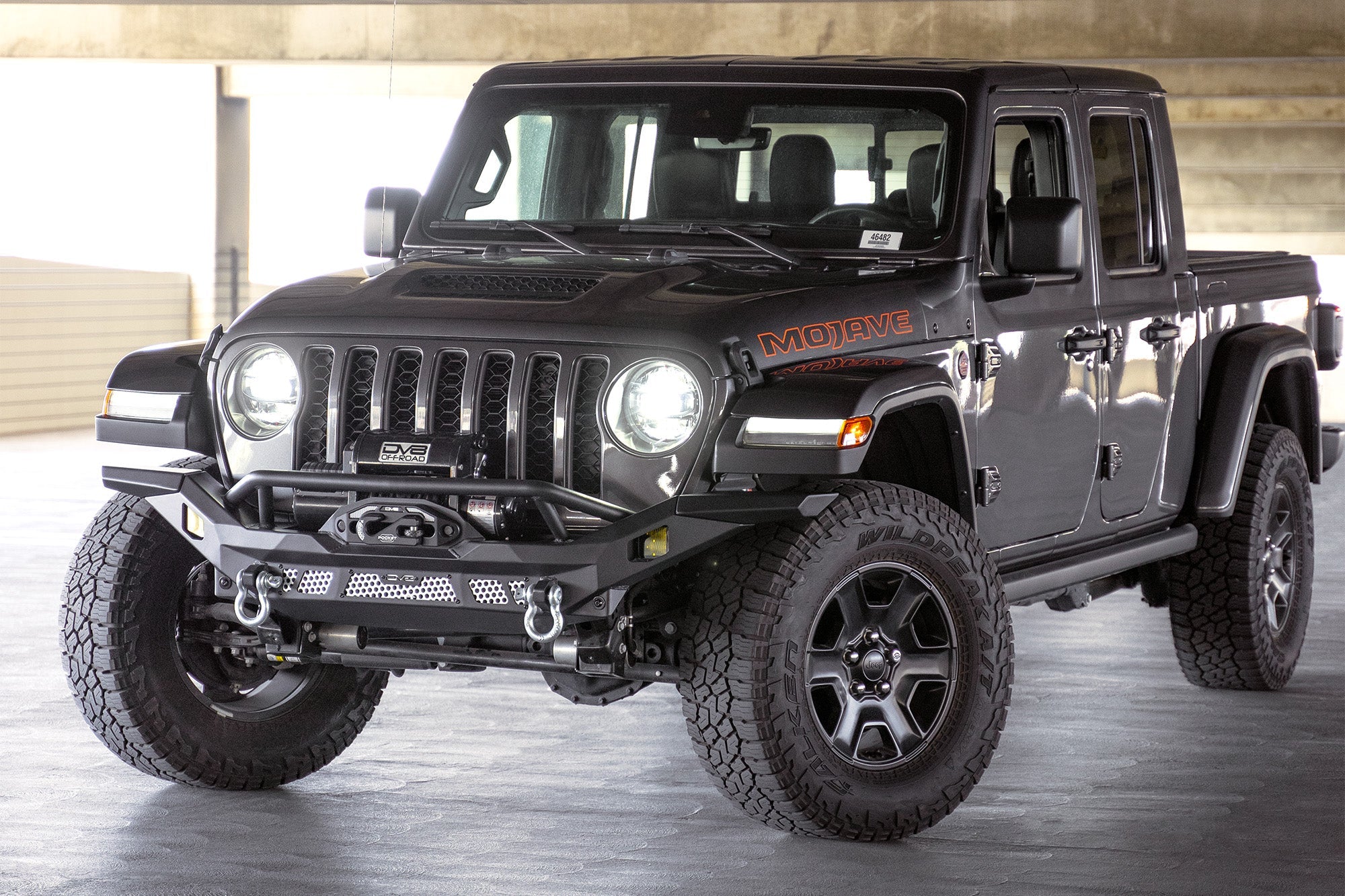 2007 2025 Jeep GladiatorJT Wrangler JK JKU JL JLU Mto Series Front Bumper DV8 Offroad