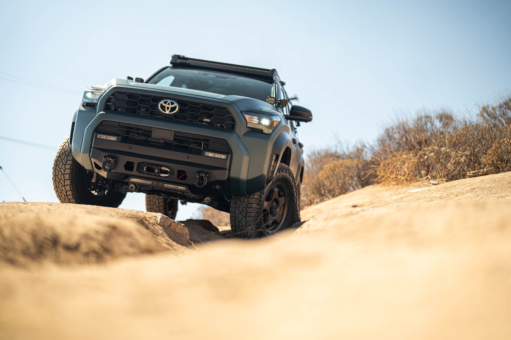 2025 Toyota 4Runner Centric Winch Front Bumper DV8 Offroad