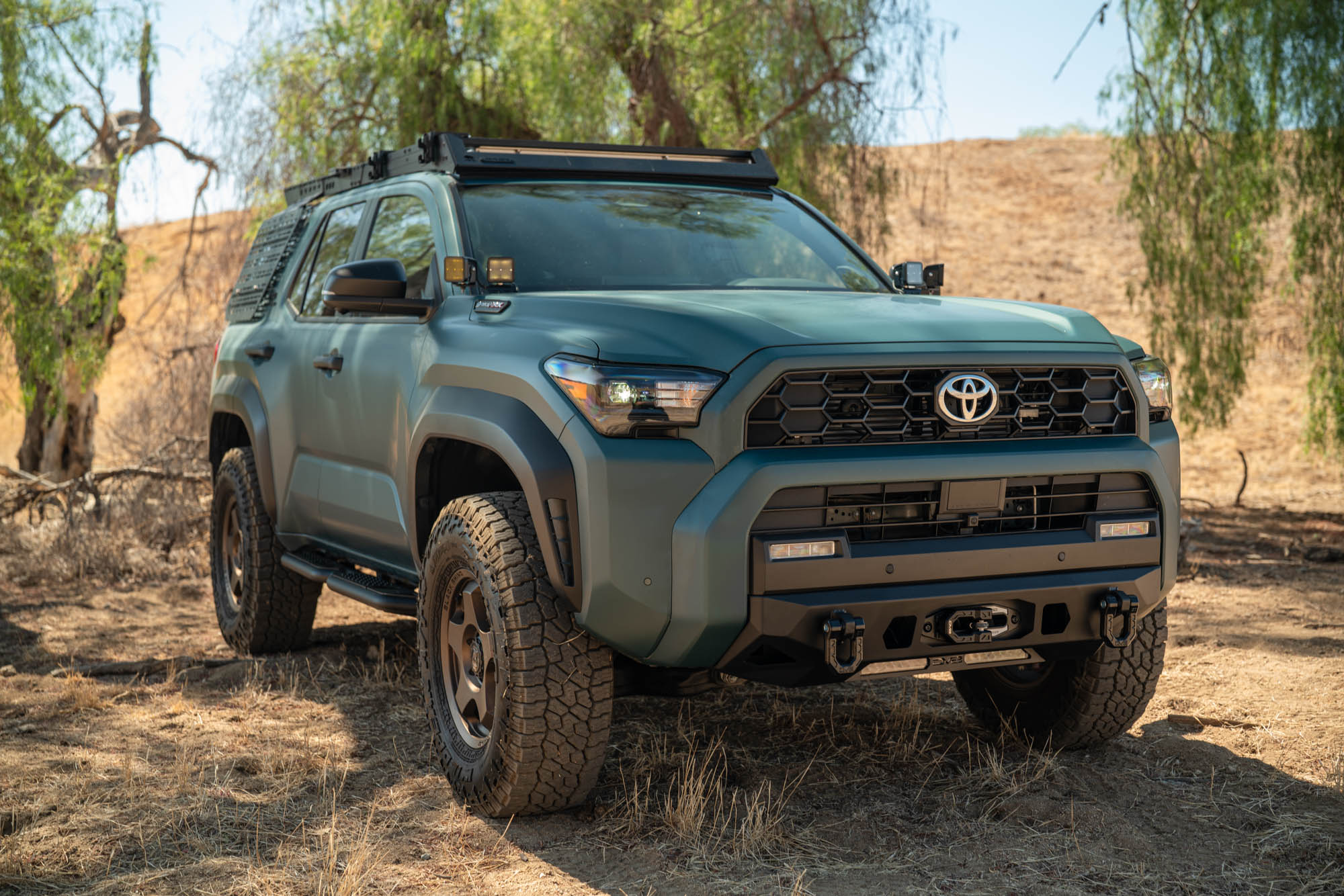 2025 Toyota 4Runner Centric Winch Front Bumper DV8 Offroad
