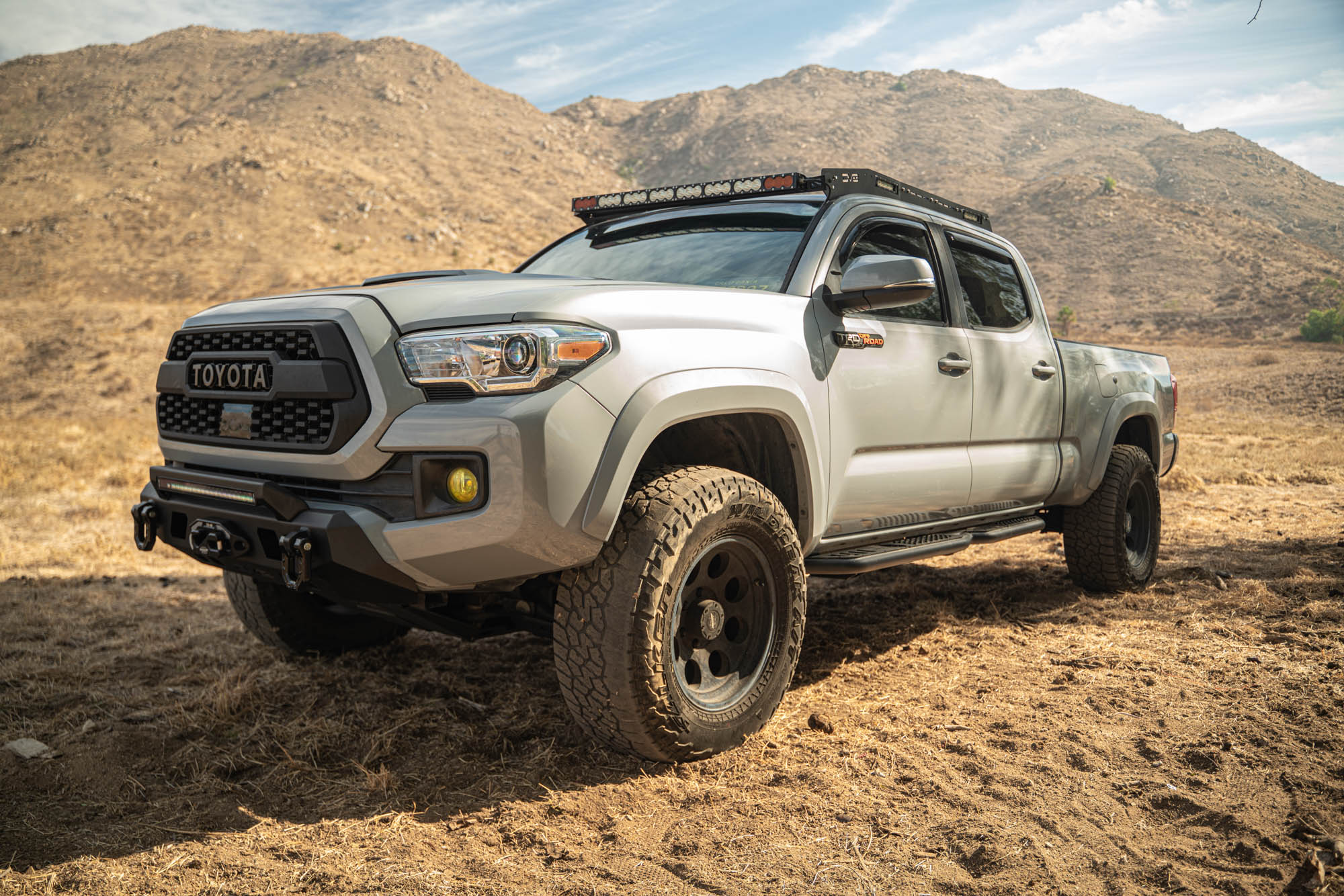 2016 2023 Toyota Tacoma Center Mount Front Bumper V2 DV8 Offroad