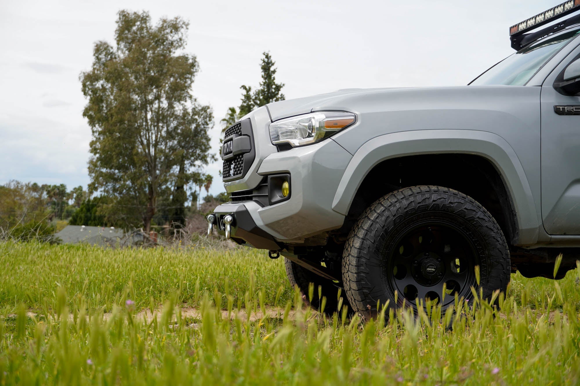 2016 2023 Toyota Tacoma Centric Winch Front Bumper DV8 Offroad