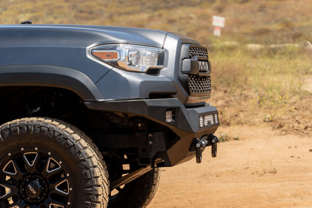2016 2023 Toyota Tacoma Mto Series Winch Front Bumper DV8 Offroad