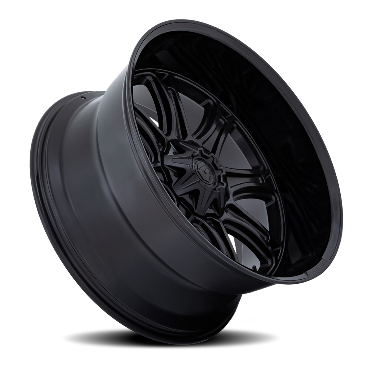 Aluminum Wheels 22X10 Darkstar FC853MB 6 On 135/6 On 139.7 Matte Black/Gloss Black Lip 106.1 Bore 10 Offset Fuel Off Road Wheels
