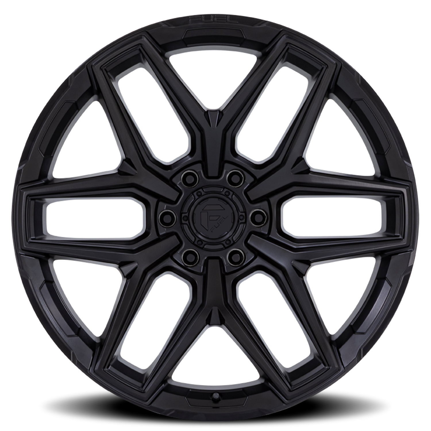 Aluminum Wheels 17X9 Flux 6 FC854MX 6 On 135 Blackout 87.1 Bore 1 Offset Fuel Off Road Wheels