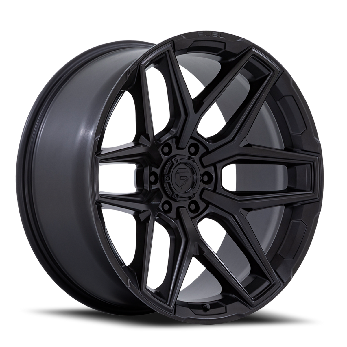 Aluminum Wheels 17X9 Flux 6 FC854MX 6 On 139.7 Blackout 106.1 Bore 1 Offset Fuel Off Road Wheels