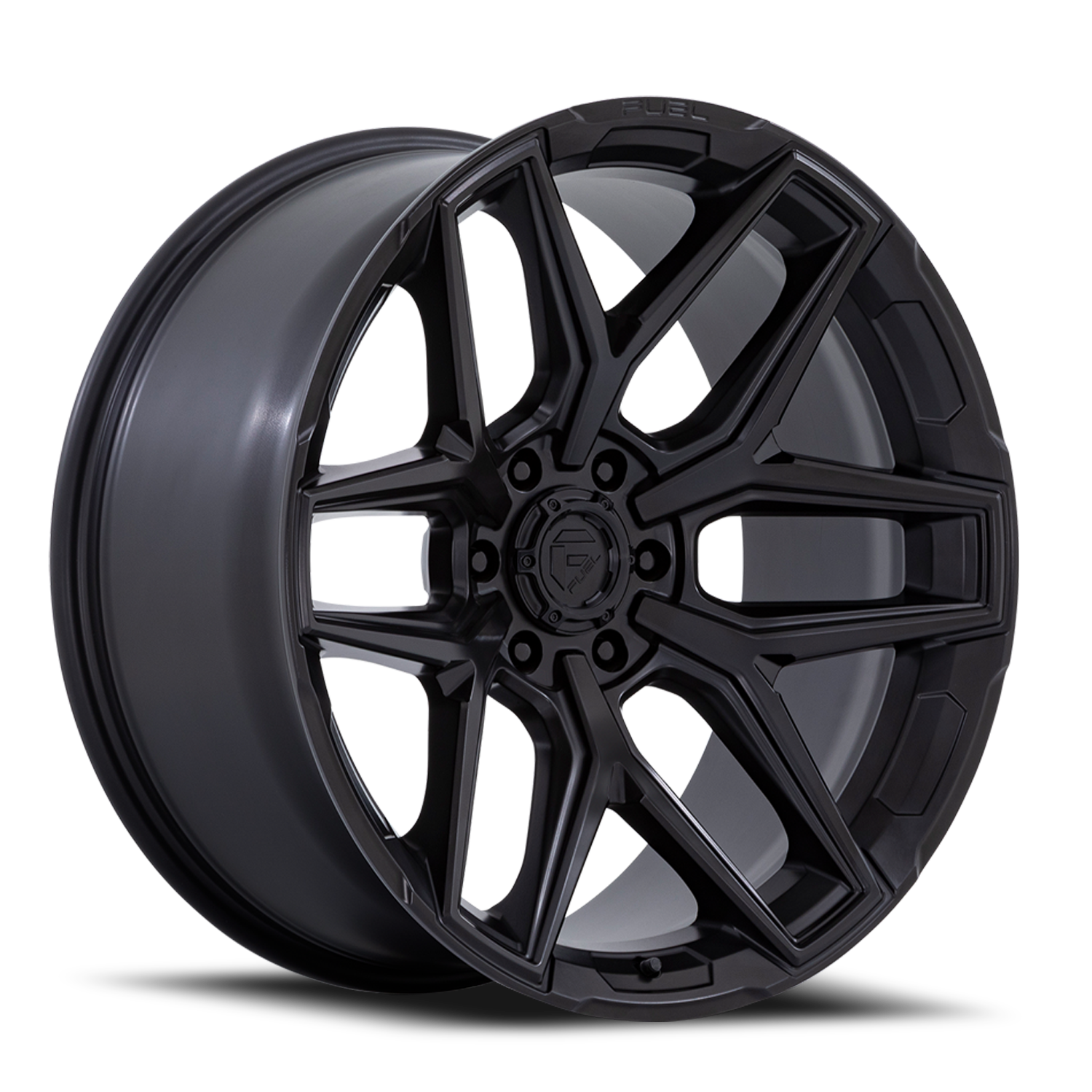 Aluminum Wheels 20X9 Flux 6 FC854MX 6 On 139.7 Blackout 106.1 Bore 1 Offset Fuel Off Road Wheels