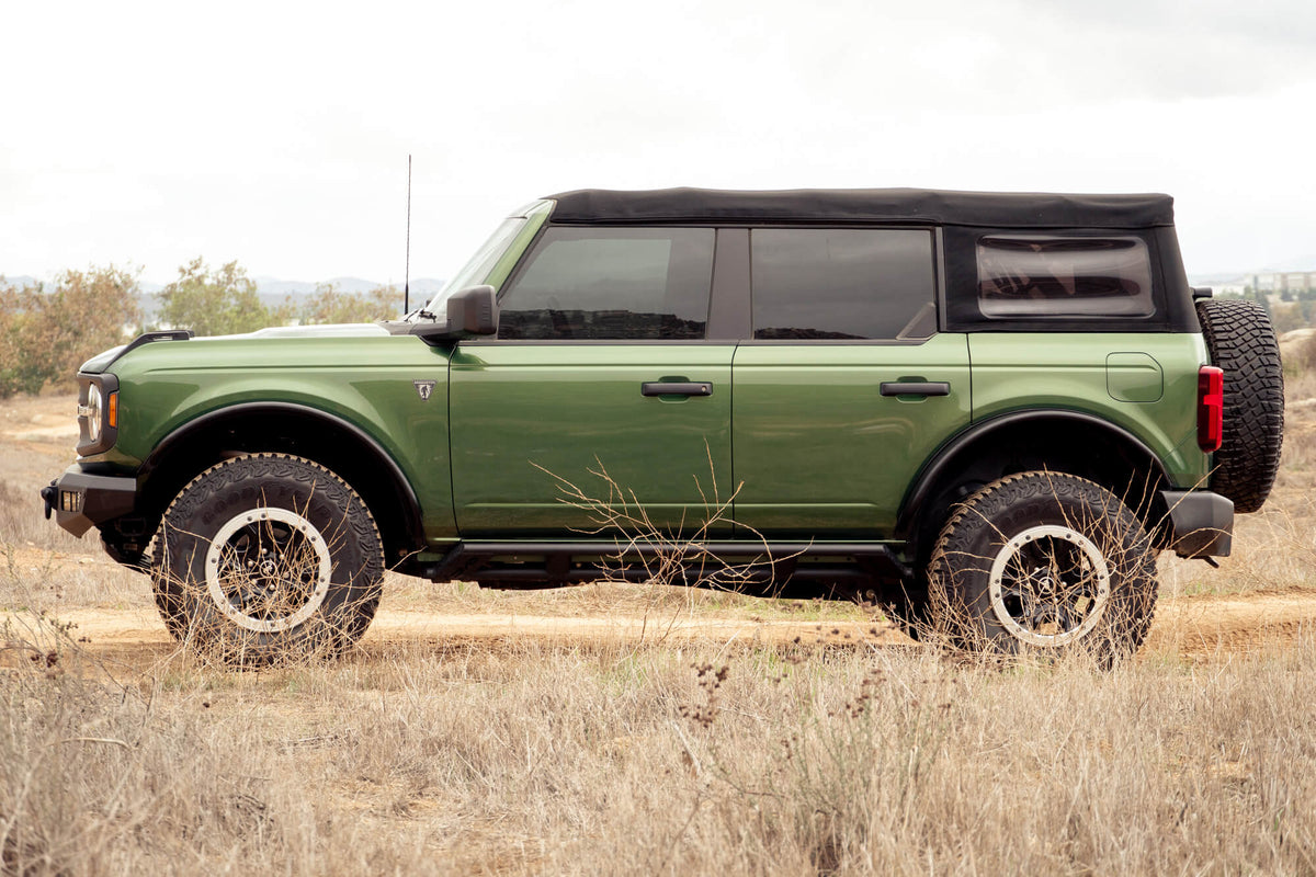 2021 2024 Ford Bronco Tube Fender Flares DV8 Offroad