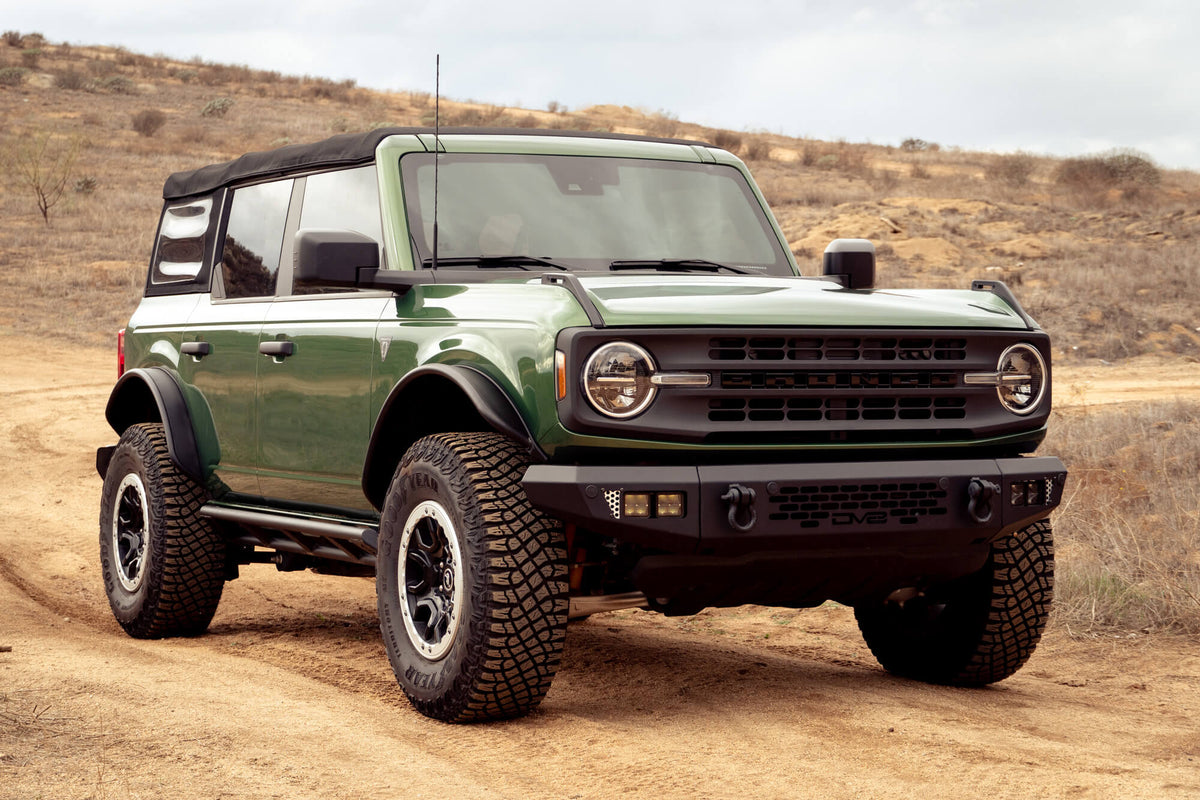 2021 2024 Ford Bronco Tube Fender Flares DV8 Offroad