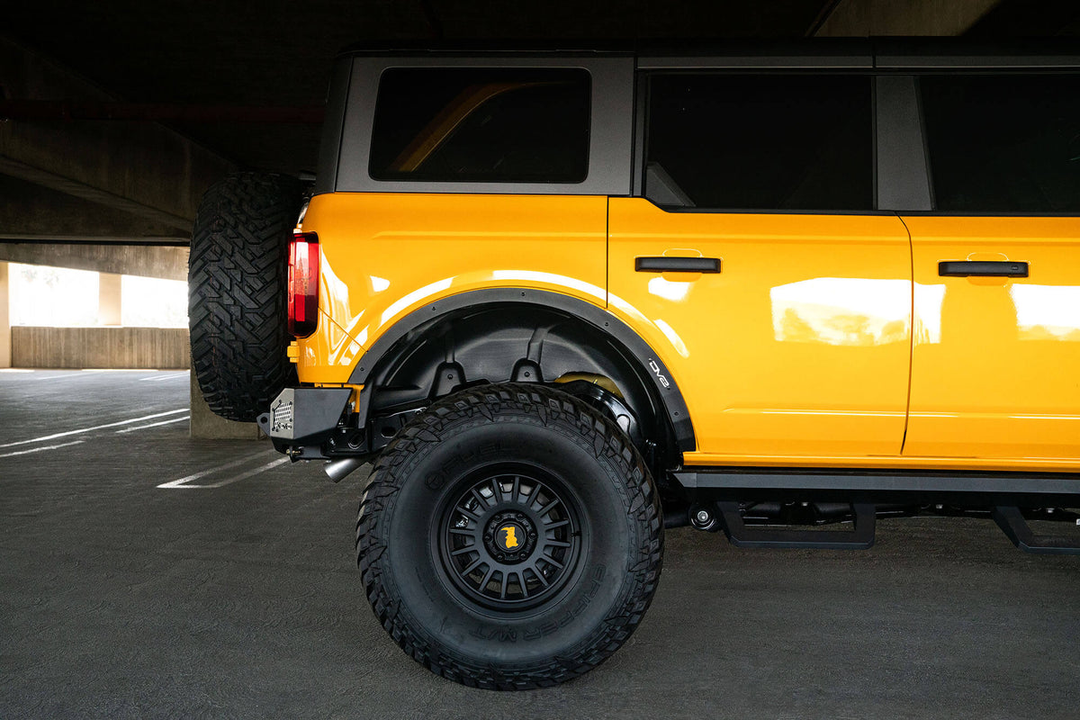 2021 2024 Ford Bronco Fender Flare Deletes DV8 Offroad