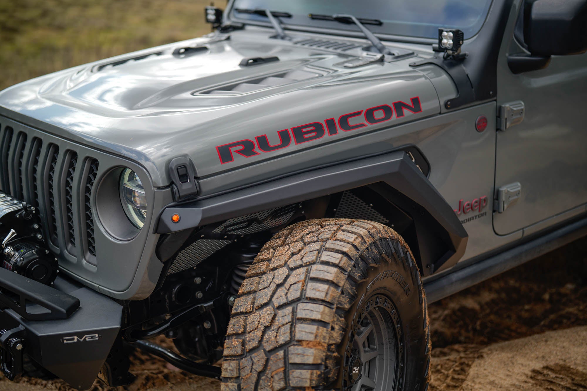 2020 2025 Jeep Gladiator JT Armor Fender Flares DV8 Offroad